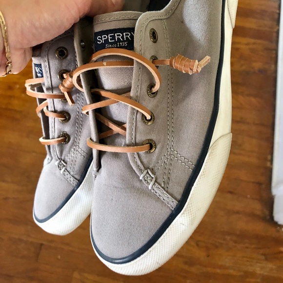 Gray Sperry Topsiders - Picture 6 of 6
